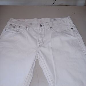 Men's White Jeans